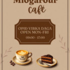 Opnu�um kaffih�s h�r � Mi�gar�i 17.j�n� 2026 - opi� er virka daga 9-17