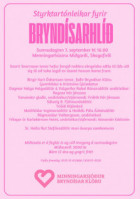 Styrktartónleikar - tókust frábærlega